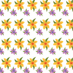 pattern flower  vector illustration