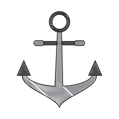 Anchor marine symbol