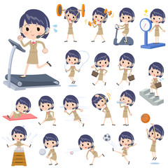 Call center woman_Sports & exercise