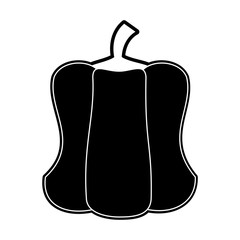 Pepper vegetable isolated