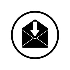 Mail icon. Vector Illustration