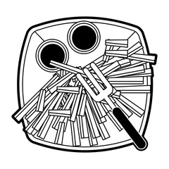 French fries fast food