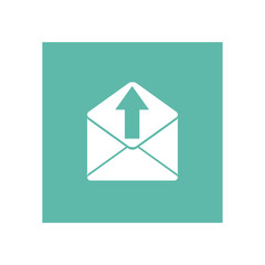 Mail icon. Vector Illustration