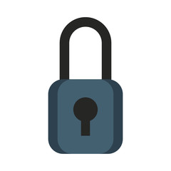 Padlock security symbol