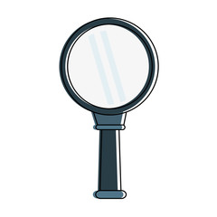 Magnifying glass symbol icon vector illustration graphic design