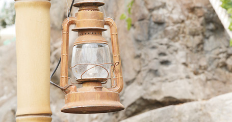 Street lamp at outdoor