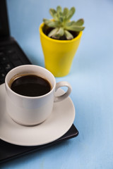 Workplace of  businessman