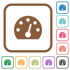 Dashboard simple icons