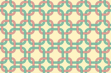 繋ぎ文様。日本の伝統文様