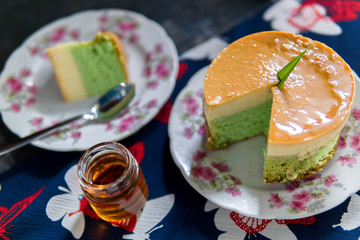 Pudding Caramel Cake