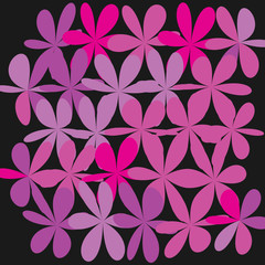 Fototapeta premium Abstract Whimsical Flower Background
