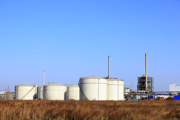 Obraz premium Chemical plant