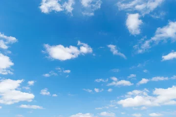 Deurstickers Clouds and blue sky © tmc_photo_create