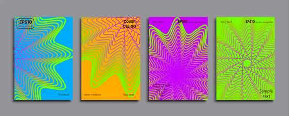 Creative colored cover. Cover design. © Oleksandr