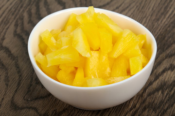 Canned pineapple