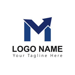M Logo Vector Template Design