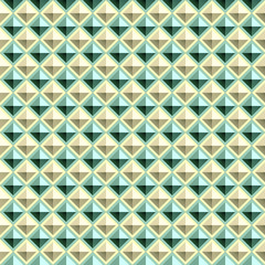 Vector geometry tiled background - seamless rhombus pattern