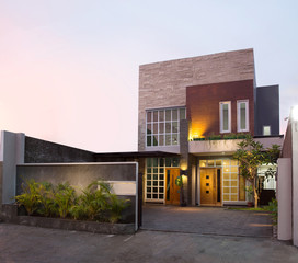 modern tropical house