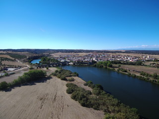 El Puente del Arzobispo. Pueblo de Toledo, en la comunidad autónoma de Castilla La Mancha...
