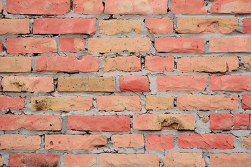 Obraz premium Brick texture with scratches and cracks