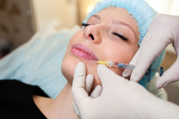 Cosmetic procedures, injections for the face.