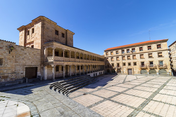 Palace of the Count of Francos in Salamanca , Community of Castile and Leon, Spain.