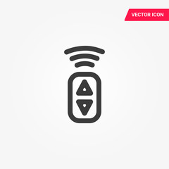 Remote control icon. Vector illustration.