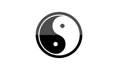 Yin Yang Logo vector