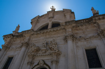 Fototapeta na wymiar St Blaise's Church, Dubrovnik