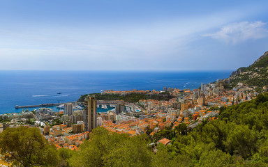Obraz premium Panorama of Monaco