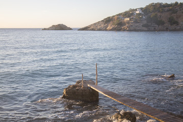 Pier at Hort Cove, Ibiza