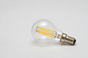 glühbirne - light bulb Hintergrund weiß freigestellt / background white isolated 