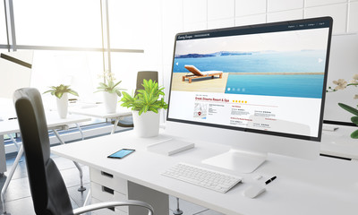 computer office luxury escapes