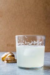 Organic Ginger Ale Soda (Tonic) in Glass Ready to Drink