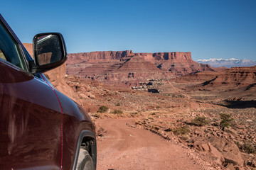 truck moab utah shafer trail 4x4 © Deltaphoto.us