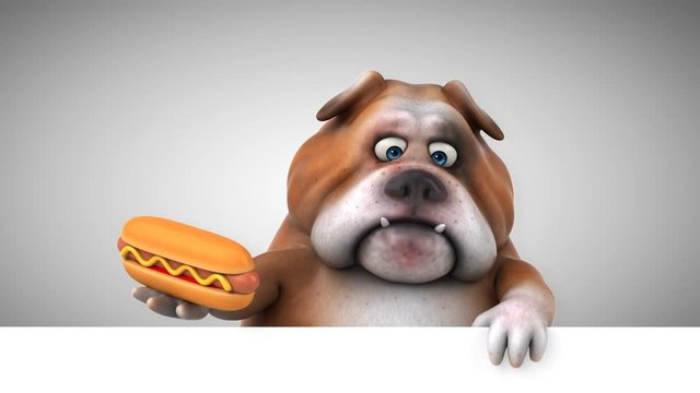 Hot dog - 3D Animation