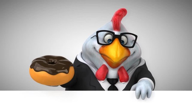 Fun chicken - 3D Animation