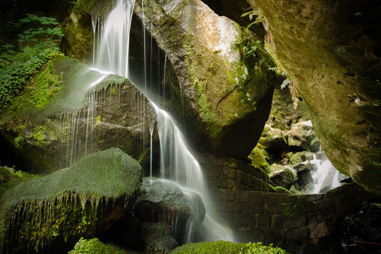 Wasserfall der Sächsichschen Schweiz © Tommy
