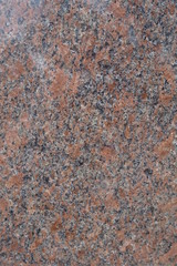 Texture of polished pink and grey granite stone