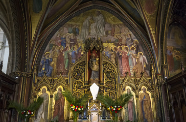 Fototapeta na wymiar Saint-Germain Auxerrois church, Paris, France