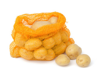Kartoffeln, offener Sack