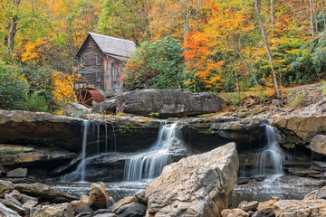 The Glade Creek Grist Mill In West Virginia