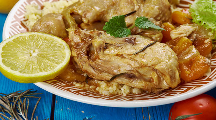Maghreb Moroccan Apricot Chicken