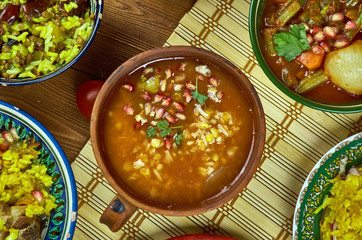 Iranian Pomegranate Soup