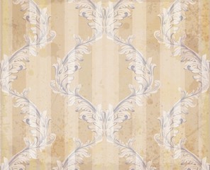 Classic ornament decor background texture. Vector vintage grunge backgrounds