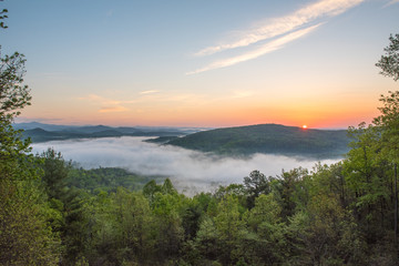 Interesting Morning Mountain Sunrise - 103