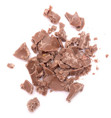 Pieces of chocolate