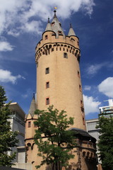 Obraz premium FRankfurt, am Main, Eschenheimer Turm, Hessen, 