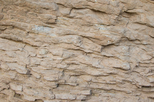 Layered Cliff Wall Texture