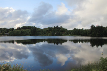 Norwegen, Fjord, Skandinavien, Seen, Gebirge, Wälder, Wolken, Ausblick, Panorma 